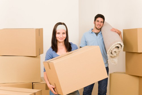 Careful furniture relocation inside a Belgravia townhouse