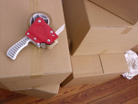Emergency exit and fire safety equipment in a storage facility